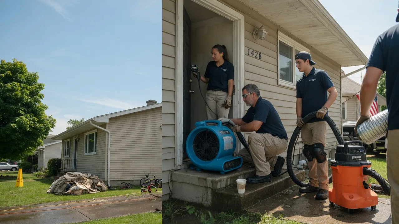 Water Damage Restoration in Fairland, IN near me